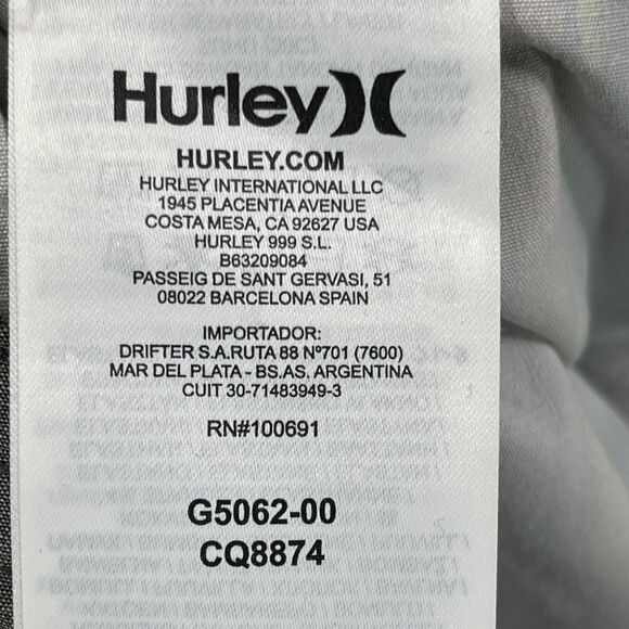 Hurley Shorts Mens 31 Gray Pendleton National Park Olympic Pockets Elastic Waist - Picture 10 of 14